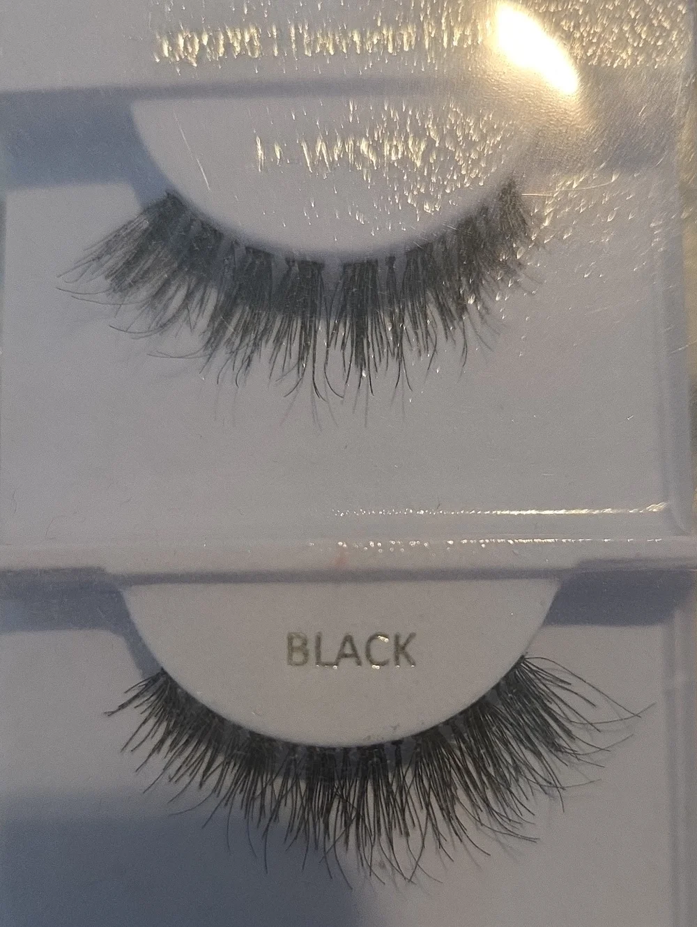 100% Human Hair Wispy False Eyelashes 2pk